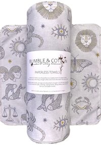 Astrology Paperless Towels || Zodiac Unpaper Towels || Eco Sustainable Zero Waste Kitchen 12x12 Sheets