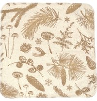 Nature Trio Paperless Towels || Unpaper Towels || Eco Kitchen Botanical Gift 12x12 Sheets