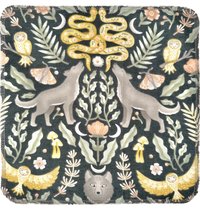Nature Trio Paperless Towels || Unpaper Towels || Eco Kitchen Botanical Gift  12x12 Sheets