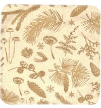 Mushroom Trio Paperless Towels || Mushrooms & Botanicals || Unpaper Towels || 12x12 Sheets || Eco-Friendly Gift