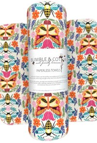Butterfly Craze Paperless Towels || Unpaper Towels || Eco Sustainable Kitchen 12x12 Sheets