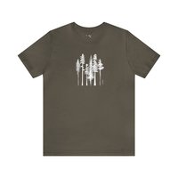 Tree Tee Shirt || Tree Lover T-Shirt || Forest T-shirt || Gender Neutral Gift || Forest Eco Tee