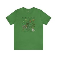 HERBOLOGY Tee Shirt || Herb Tee shirt || Botany T-Shirt || Herbal Gender Neutral Gift Eco T-Shirt