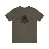 Bumblebee Eco Tee Shirt || Bombus Tee shirt || Bumble Bee T-shirt Gender Neutral Gift || Pollinator Eco Tee