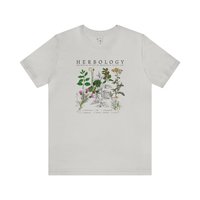 HERBOLOGY Tee Shirt || Herb Tee shirt || Botany T-Shirt || Herbal Gender Neutral Gift Eco T-Shirt