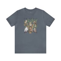 OWLOLOGY Tee Shirt || Owl T-Shirt || Wildlife Bird Eco T-shirt || Raptors Owls Strigiformes Gender Neutral Gift