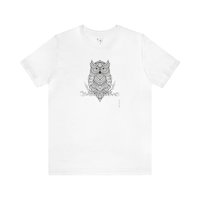Mandala Owl Tee Shirt || Mandala Owl T-Shirt || Gender Neutral Gift Nature Tee || Owl Lover