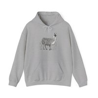 Llovely Llama Hoodie || Llama Llover Hoodie || Llama Hooded Sweatshirt Gender Neutral Gift