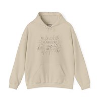 Surround Yourself Flower Hoodie || Wildflower Eco Hoodie || Gender Neutral Gift