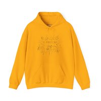 Surround Yourself Flower Hoodie || Wildflower Eco Hoodie || Gender Neutral Gift
