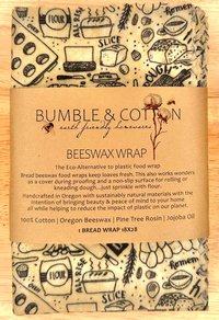 Beeswax BREAD·WRAP 20x28 || Eco-Friendly Food Wrap || Plastic-free Bread Wrap