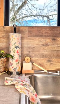 Wildllowers & Mushies Paperless Towels || Unpaper Towels || Eco Kitchen Gift || Flower Napkins 12x12 Sheets
