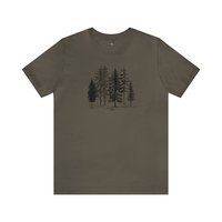 Forest Tee shirt || Forest Tree Shirt || Tree T-shirt || Tree Lover Nature Eco Tee Shirt Gender Neutral Gift
