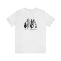 Forest Tee shirt || Forest Tree Shirt || Tree T-shirt || Tree Lover Nature Eco Tee Shirt Gender Neutral Gift
