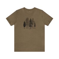 Forest Tee shirt || Forest Tree Shirt || Tree T-shirt || Tree Lover Nature Eco Tee Shirt Gender Neutral Gift