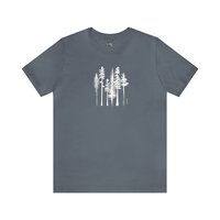Tree Tee Shirt || Tree Lover T-Shirt || Forest T-shirt || Gender Neutral Gift || Forest Eco Tee