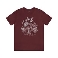 Wildflower Tee Shirt || Flower Lover Tee || Floral T-Shirt || Gender Neutral Gift
