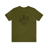 Preserve Old Growth Trees Tee || Eco Tee Shirt || Tree Lover T-shirt || Gender Neutral Gift