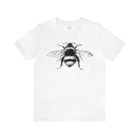 Bumblebee Eco Tee Shirt || Bombus Tee shirt || Bumble Bee T-shirt Gender Neutral Gift || Pollinator Eco Tee
