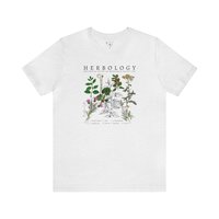 HERBOLOGY Tee Shirt || Herb Tee shirt || Botany T-Shirt || Herbal Gender Neutral Gift Eco T-Shirt