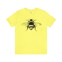 Bumblebee Eco Tee Shirt || Bombus Tee shirt || Bumble Bee T-shirt Gender Neutral Gift || Pollinator Eco Tee