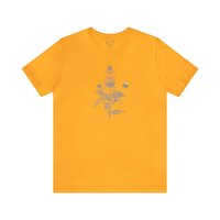 Bee Balm Bumblebee Tee Shirt || Monarda T-shirt || Pollinator Tee || Gender Neutral Gift
