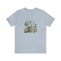 Wildlife Home Tee || Wildlife T-shirt || Wildlife Conservation T-shirt || Nature ECO Tee Gift Gender Neutral Gift