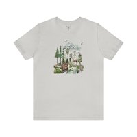 Wildlife Home Tee || Wildlife T-shirt || Wildlife Conservation T-shirt || Nature ECO Tee Gift Gender Neutral Gift