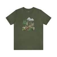 Wildlife Home Tee || Wildlife T-shirt || Wildlife Conservation T-shirt || Nature ECO Tee Gift Gender Neutral Gift