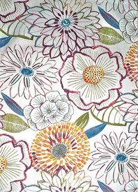 Sunset Floral Chef Towel || Nature Inspired Kitchen Towel
