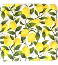 Lemon Paperless Towels || Unpaper Towels 12x12 || Lemon Lover Gift || Eco Kitchen Reusables