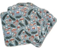 Winter Mushrooms Paperless Towels