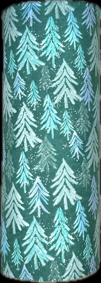 Painted Pine Trees Paperless Towels || Eco Sustainable Kitchen Gift || Unpaper Towels 12x12 Sheets