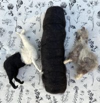 Llama Roving || processed & ready to spin 