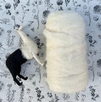 Llama Roving || processed & ready to spin 