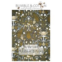 Lunar & Celestial Mushrooms Paperless Towels || Reusable Paper Towels || Artisan Series || Hazelwood