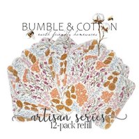 Bluebells & Buttercups Paperless Towels || Reusable Paper Towels || Artisan Series || Bonnie Christine