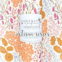 Bluebells & Buttercups Paperless Towels || Reusable Paper Towels || Artisan Series || Bonnie Christine