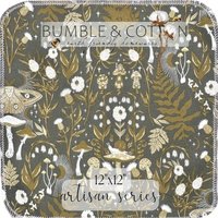 Lunar & Celestial Mushrooms Paperless Towels || Reusable Paper Towels || Artisan Series || Hazelwood