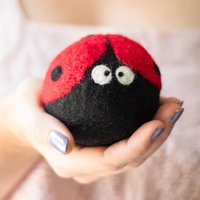 Eco Dryer Balls: LADYBUGS Trio - Set of 3 w/bag