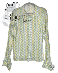 Blue&Green Dots Blouse χℓαяgє