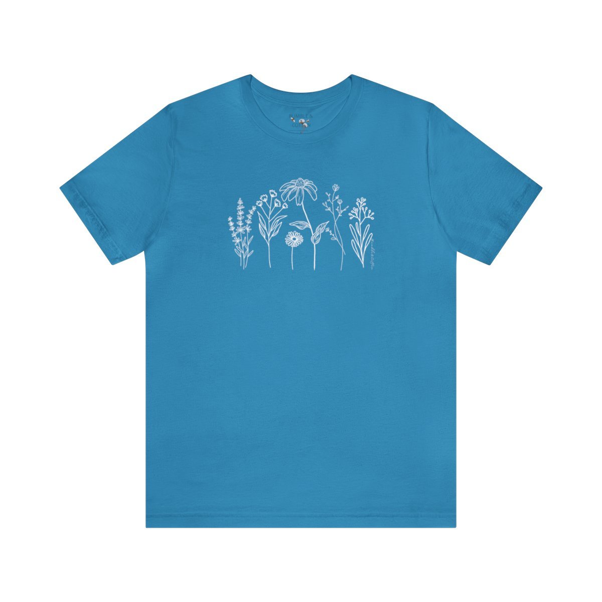 Flower Line Tee