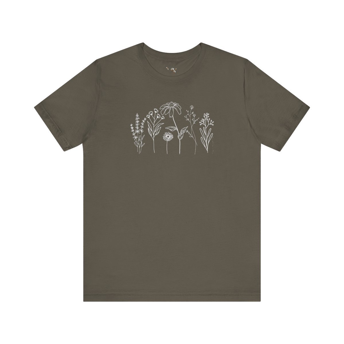 Flower Line Tee