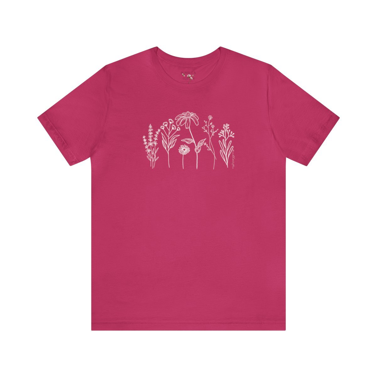 Flower Line Tee