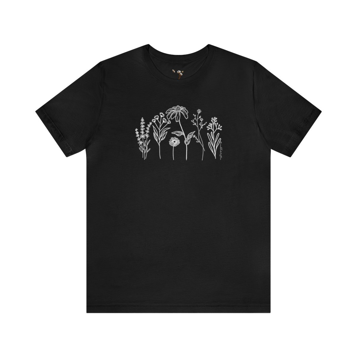 Flower Line Tee