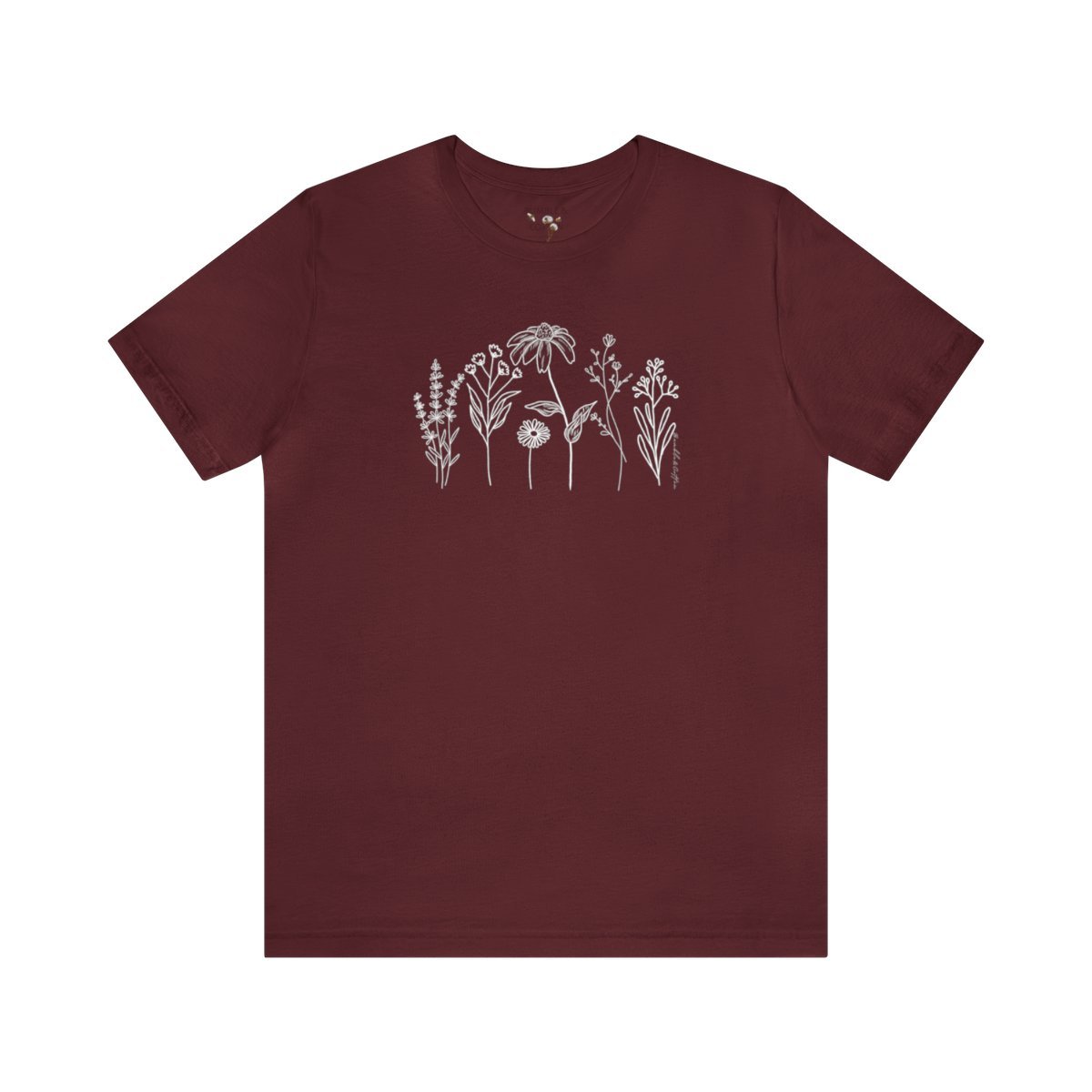 Flower Line Tee