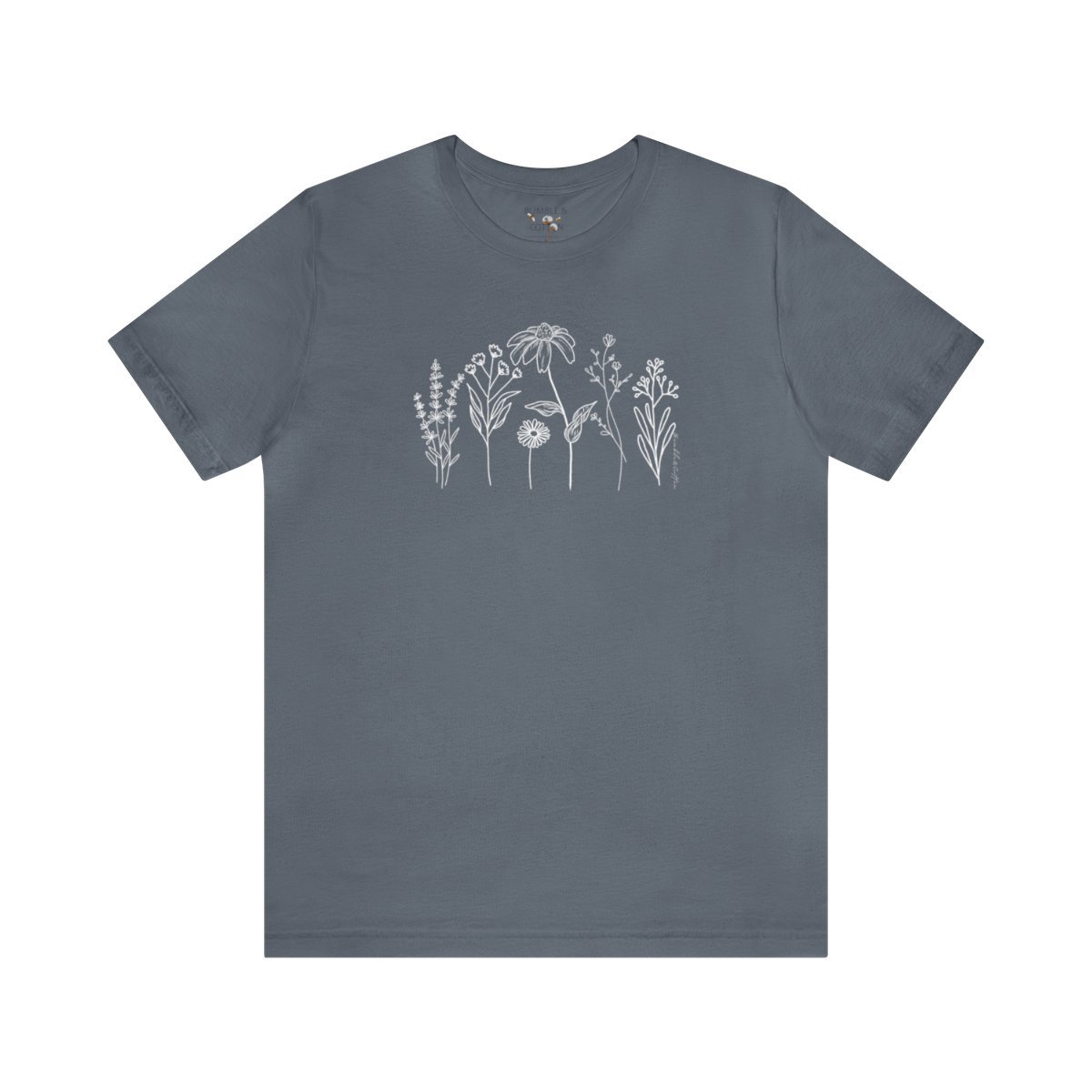 Flower Line Tee