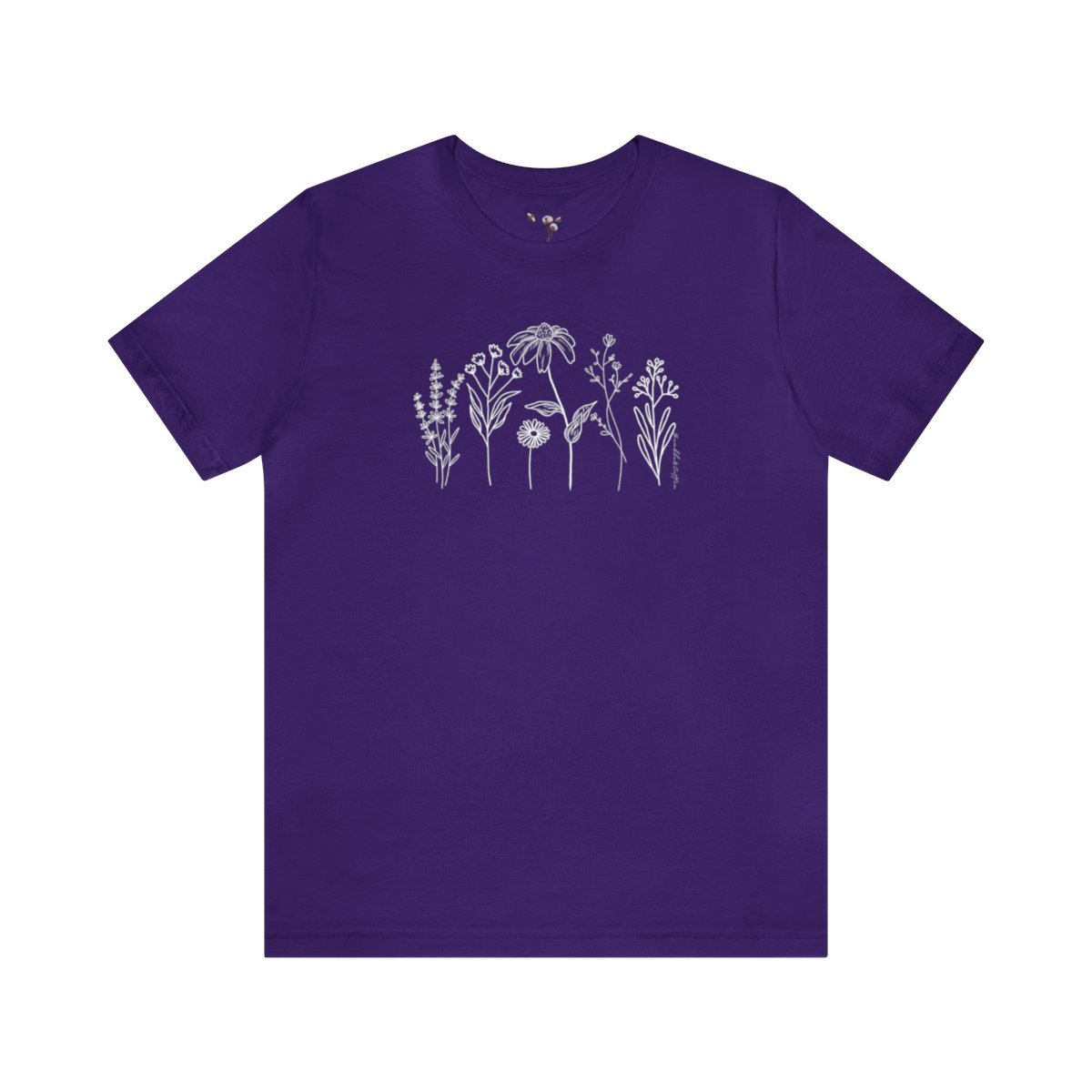 Flower Line Tee