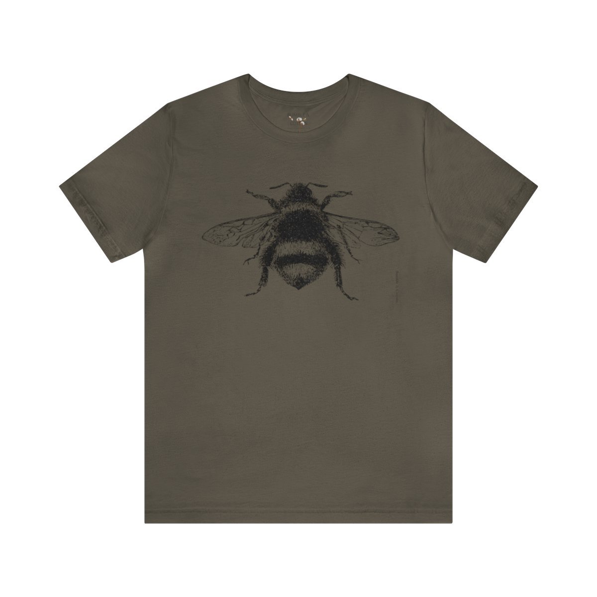 Bumblebee Eco Tee Shirt || Bombus Tee shirt || Unisex Fit || Pollinator Eco Tee