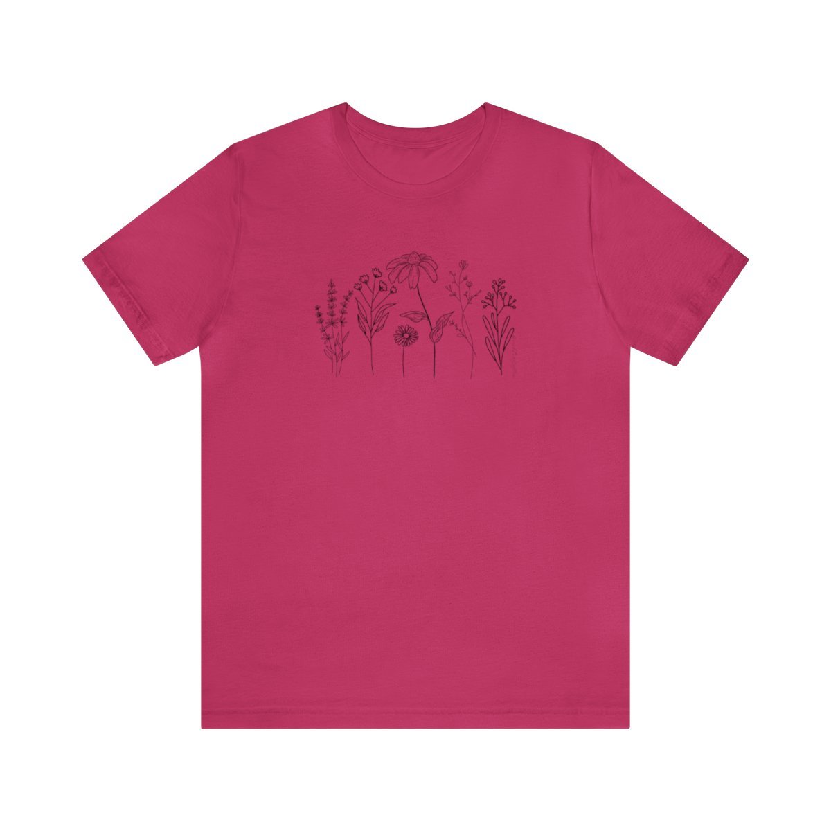 Flower Line Tee